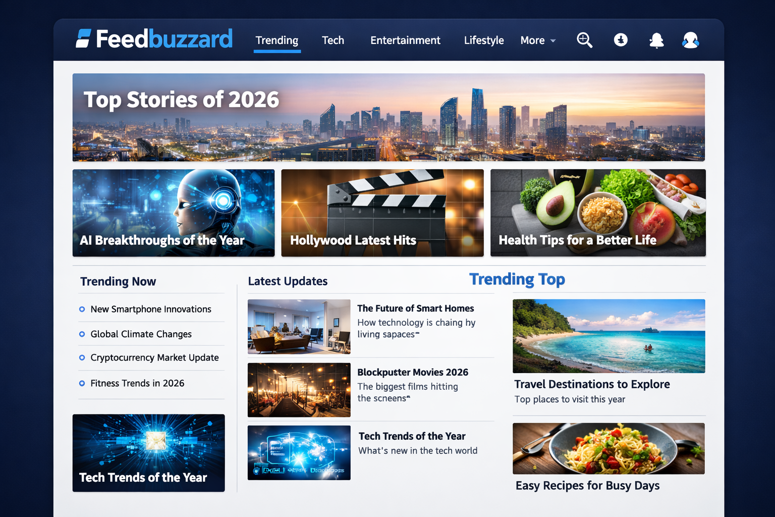 latest feedbuzzard com